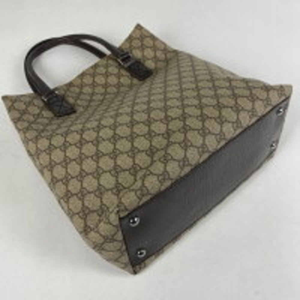 Gucci GG tote bag brown canvas - Picture 2 of 7